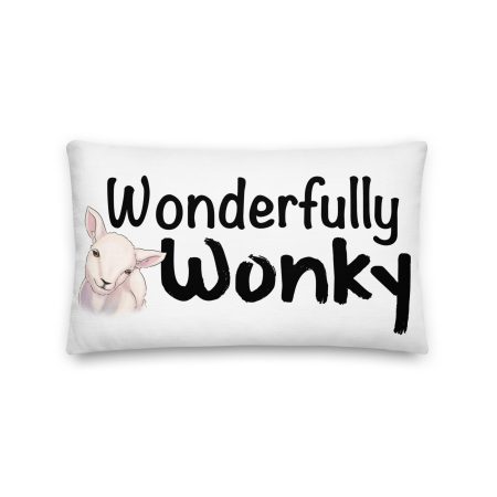 A Wonderfully Wonky Cushion