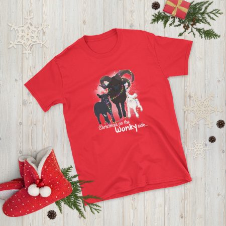 Christmas on the Wonky Side! (Unisex T-Shirt)
