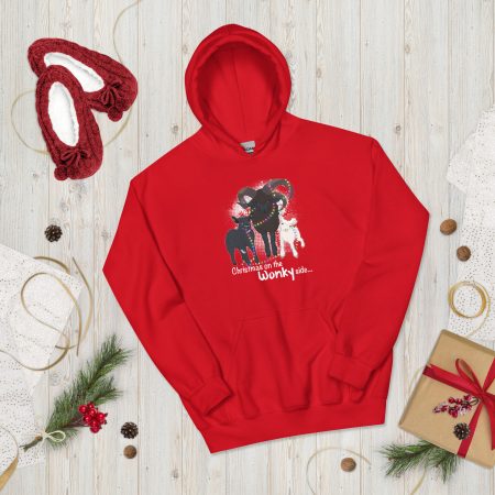 Christmas on the Wonky Side! (Unisex Hoodie)