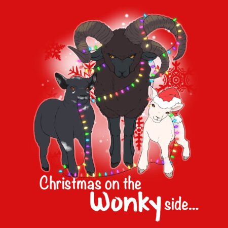 Wonky Christmas Cards (Pack of 5)