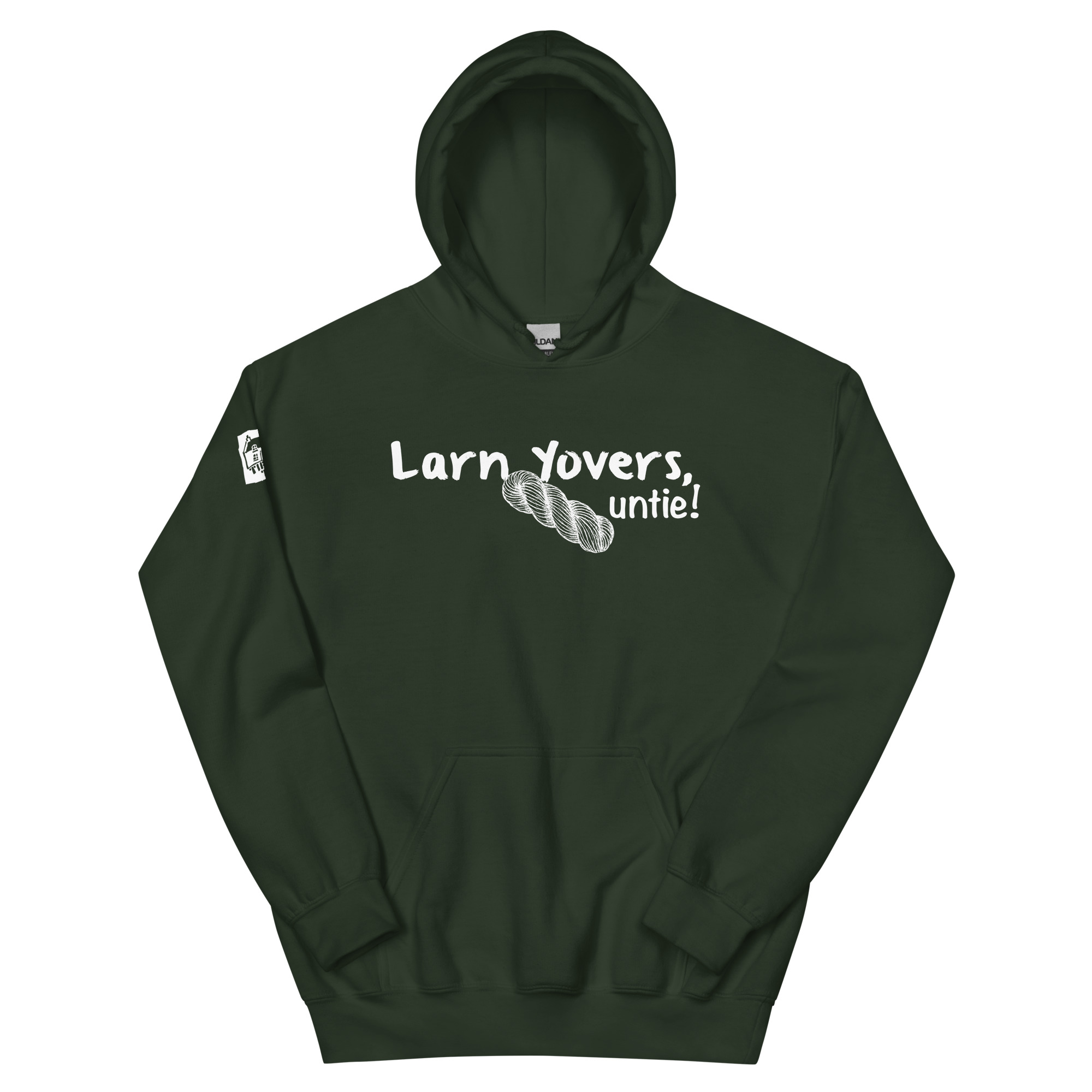 Larn Yover Unisex Hoodie - Image 6